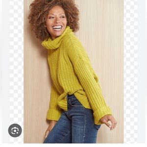 525 America Chunky Shaker Turtleneck